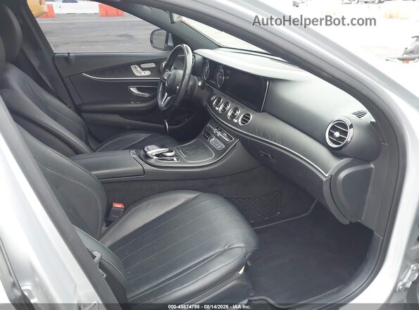 WDDZF4JB5KA626336 2019 MERCEDES-BENZ E-CLASS Silver წინა სალონის ხედი