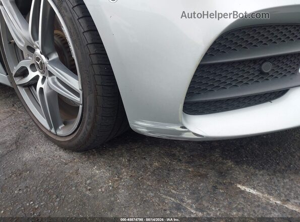 WDDZF4JB5KA626336 2019 MERCEDES-BENZ E-CLASS Silver 