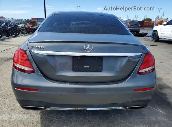 WDDZF4JB6HA138117 2017 MERCEDES-BENZ E Gray Rear view