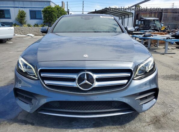 WDDZF4JB6HA138117 2017 MERCEDES-BENZ E Gray Front view