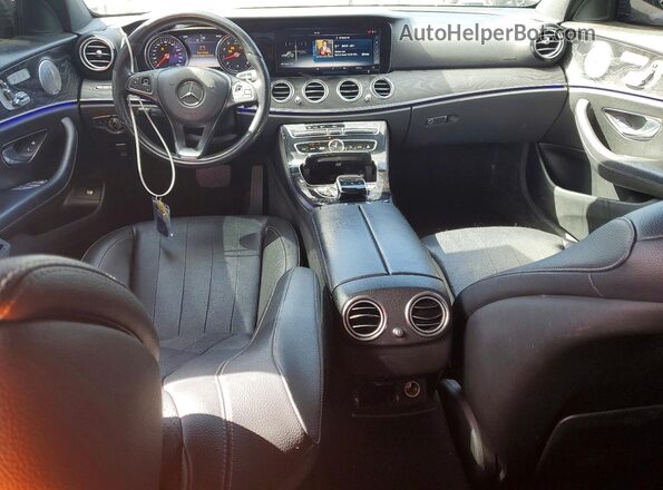 WDDZF4JB6HA138117 2017 MERCEDES-BENZ E Gray Dashboard view