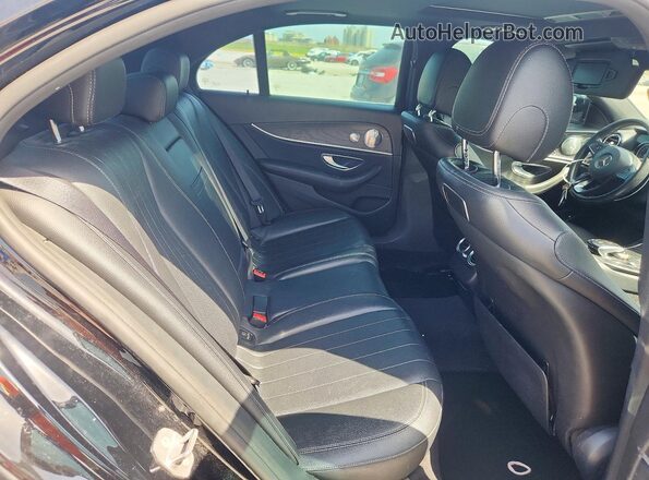 WDDZF4JB6JA314668 2018 MERCEDES-BENZ E Black Вид задніх сидінь