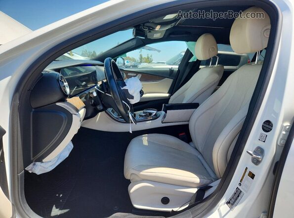 WDDZF4JB6JA347136 2018 MERCEDES-BENZ E White Vista interior delantera