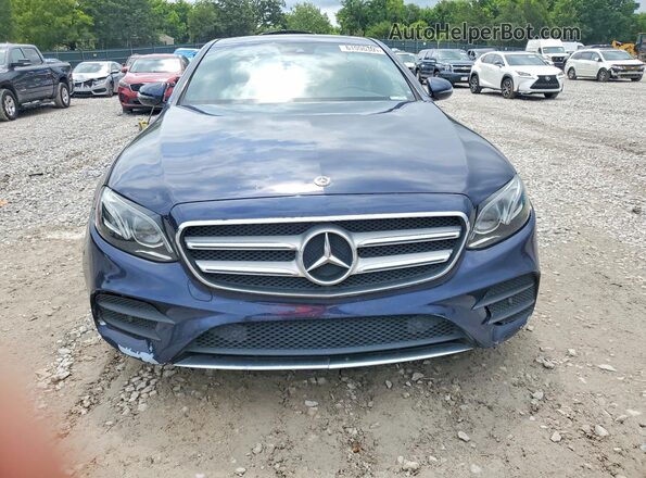 WDDZF4JB6JA408162 2018 MERCEDES-BENZ E Blue წინა ხედი
