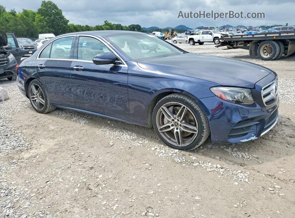 WDDZF4JB6JA408162 2018 MERCEDES-BENZ E Blue წინა მარჯვენა