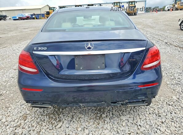 WDDZF4JB6JA408162 2018 MERCEDES-BENZ E Blue უკანა ხედი
