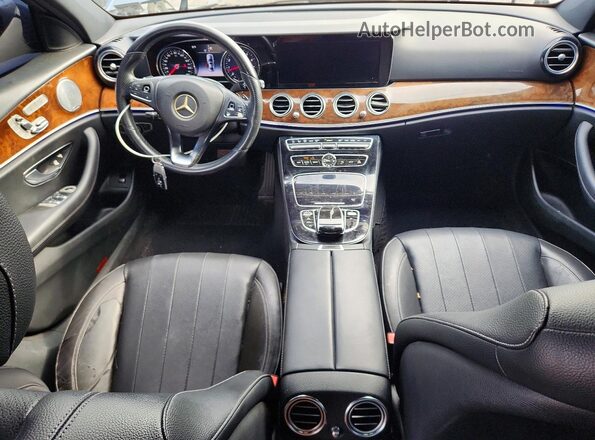 WDDZF4JB7HA028712 2017 MERCEDES-BENZ E Gray წინა პანელის ხედი