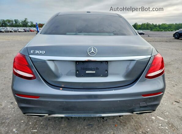 WDDZF4JB7HA028712 2017 MERCEDES-BENZ E Gray უკანა ხედი