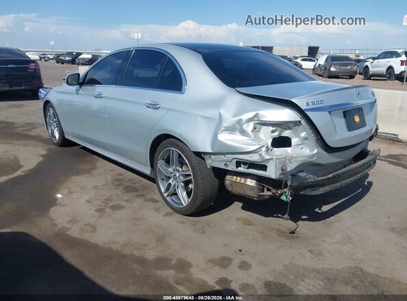WDDZF4JB7HA049916 2017 MERCEDES-BENZ E-CLASS Gray Rear left
