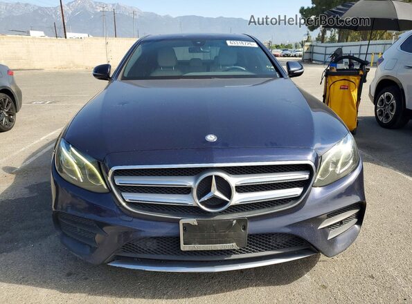 WDDZF4JB7HA056851 2017 MERCEDES-BENZ E Blue Դիմացի տեսք