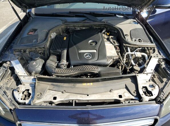 WDDZF4JB7HA056851 2017 MERCEDES-BENZ E Blue Սալոնի հետևի տեսք