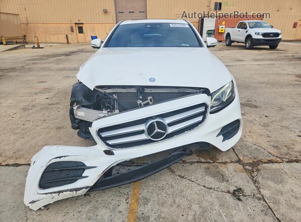 WDDZF4JB7HA087064 2017 MERCEDES-BENZ E White წინა ხედი