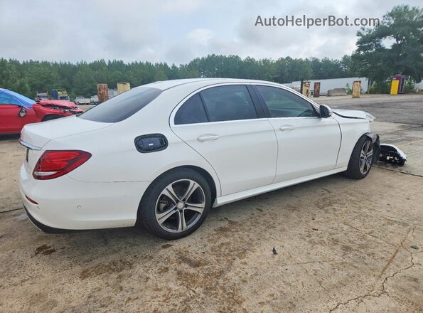 WDDZF4JB7HA087064 2017 MERCEDES-BENZ E White უკანა მარჯვენა