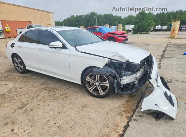 WDDZF4JB7HA087064 2017 MERCEDES-BENZ E White წინა მარჯვენა
