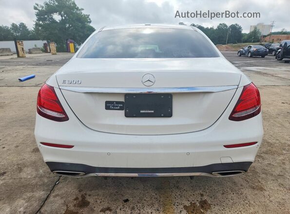 WDDZF4JB7HA087064 2017 MERCEDES-BENZ E White უკანა ხედი
