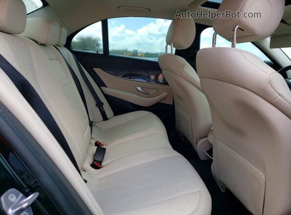 WDDZF4JB7HA188055 2017 MERCEDES-BENZ E Черный Вид задних сидений