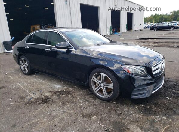 WDDZF4JB7HA188055 2017 MERCEDES-BENZ E Черный Передняя правая четверть