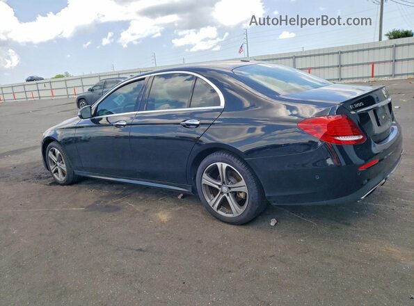 WDDZF4JB7HA188055 2017 MERCEDES-BENZ E Черный Задняя левая четверть