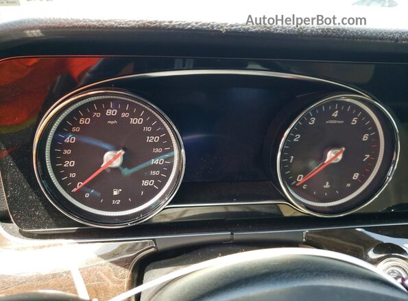 WDDZF4JB7HA188055 2017 MERCEDES-BENZ E Черный Вид щитка приборов