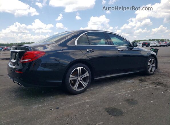 WDDZF4JB7HA188055 2017 MERCEDES-BENZ E Черный Задняя правая четверть