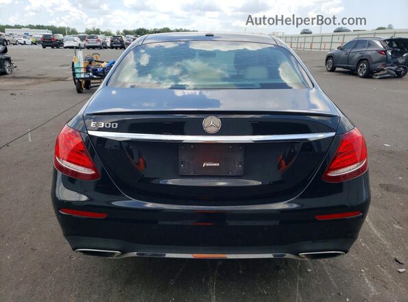 WDDZF4JB7HA188055 2017 MERCEDES-BENZ E Черный Вид сзади