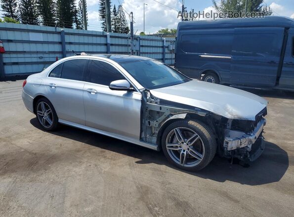 WDDZF4JB7HA204027 2017 MERCEDES-BENZ E Silver წინა მარჯვენა