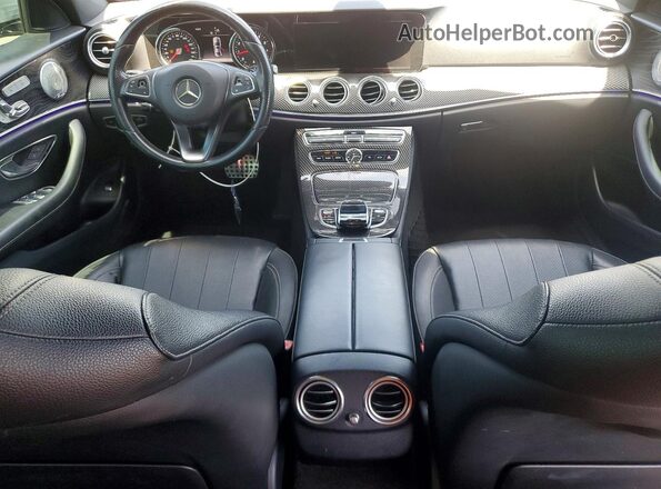 WDDZF4JB7HA204027 2017 MERCEDES-BENZ E Silver წინა პანელის ხედი