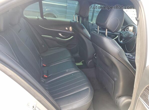 WDDZF4JB7HA204027 2017 MERCEDES-BENZ E Silver უკანა სავარძლების ხედი