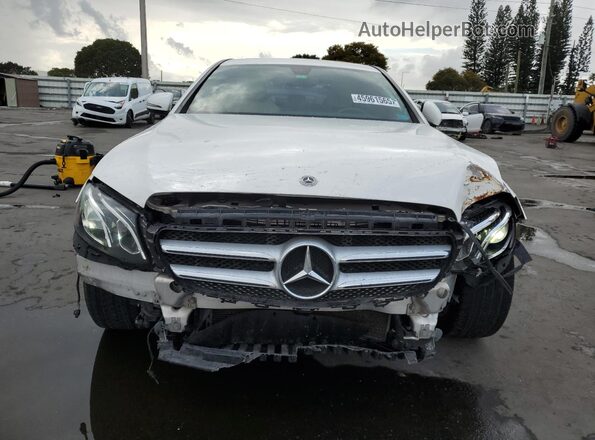 WDDZF4JB7HA289287 2017 MERCEDES-BENZ E White Front view