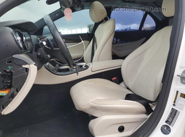 WDDZF4JB7HA289287 2017 MERCEDES-BENZ E White Front interior view