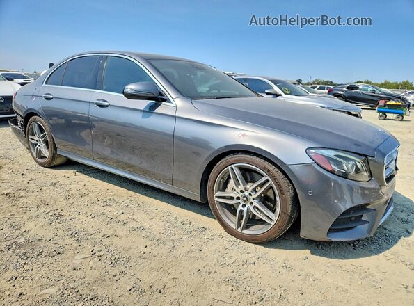WDDZF4JB7JA458990 2018 MERCEDES-BENZ E Gray წინა მარჯვენა