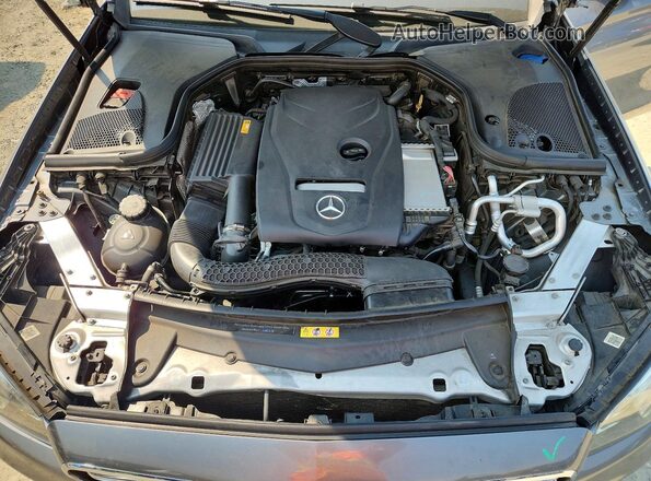 WDDZF4JB7JA458990 2018 MERCEDES-BENZ E Gray უკანა სალონის ხედი