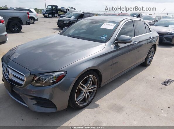 WDDZF4JB7KA644739 2019 MERCEDES-BENZ E-CLASS Серый Передняя левая четверть