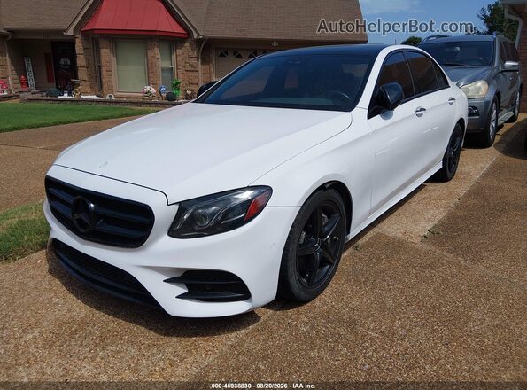WDDZF4JB8HA161401 2017 MERCEDES-BENZ E-CLASS Белый Передняя левая четверть