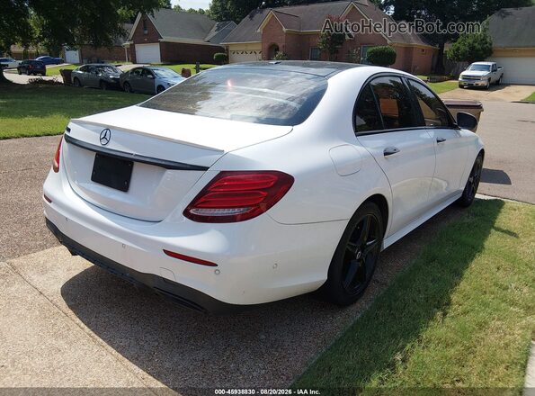 WDDZF4JB8HA161401 2017 MERCEDES-BENZ E-CLASS Белый Задняя правая четверть