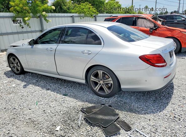 WDDZF4JB8HA172351 2017 MERCEDES-BENZ E Silver Trasero izquierdo