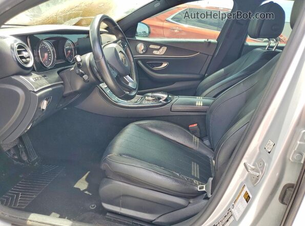 WDDZF4JB8HA172351 2017 MERCEDES-BENZ E Silver Vista interior delantera