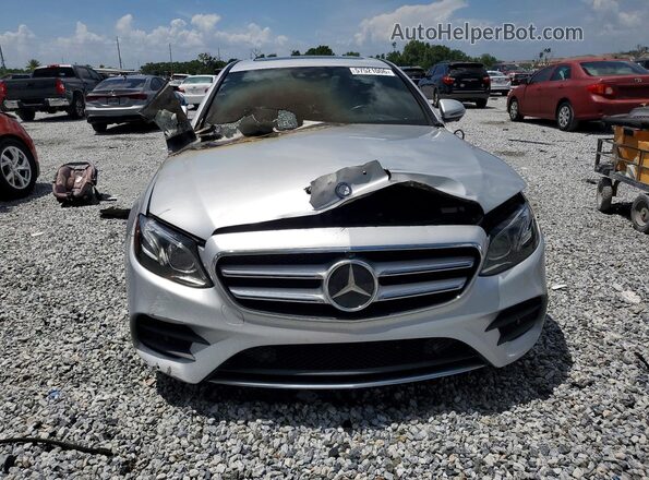WDDZF4JB8HA172351 2017 MERCEDES-BENZ E Silver Vista frontal