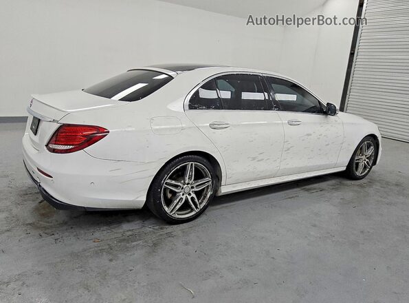WDDZF4JB9HA106780 2017 MERCEDES-BENZ E White Հետևի աջ