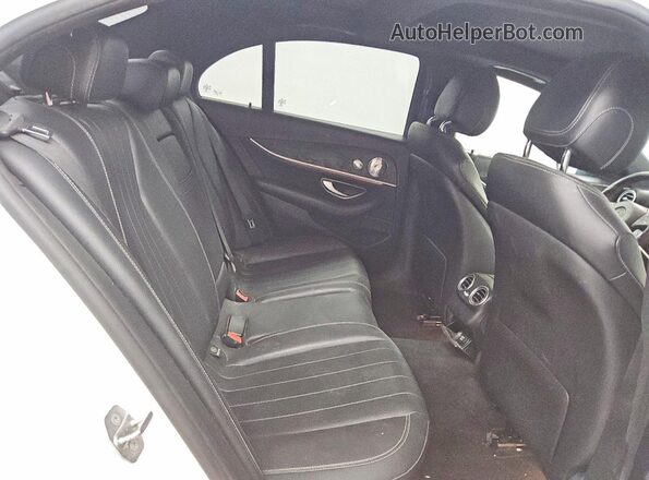 WDDZF4JB9HA106780 2017 MERCEDES-BENZ E White Հետևի նստատեղերի տեսք