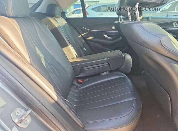 WDDZF4JB9HA205597 2017 MERCEDES-BENZ E Gray უკანა სავარძლების ხედი