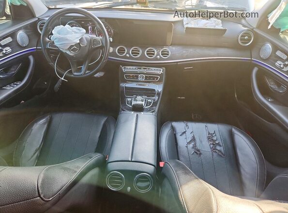 WDDZF4JB9HA205597 2017 MERCEDES-BENZ E Gray წინა პანელის ხედი
