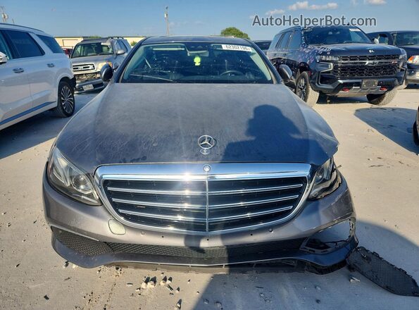 WDDZF4JB9HA205597 2017 MERCEDES-BENZ E Gray წინა ხედი