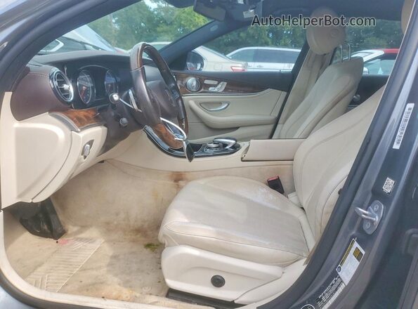 WDDZF4JB9HA241872 2017 MERCEDES-BENZ E-CLASS Gray Առջևի վահանակի տեսք