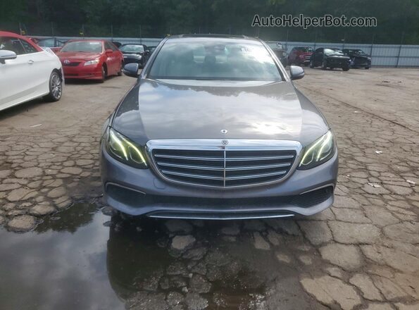 WDDZF4JB9HA241872 2017 MERCEDES-BENZ E-CLASS Gray Widok z tyłu
