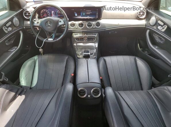 WDDZF4JB9JA354386 2018 MERCEDES-BENZ E Silver წინა პანელის ხედი