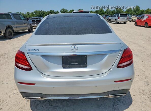 WDDZF4JB9JA354386 2018 MERCEDES-BENZ E Silver უკანა ხედი