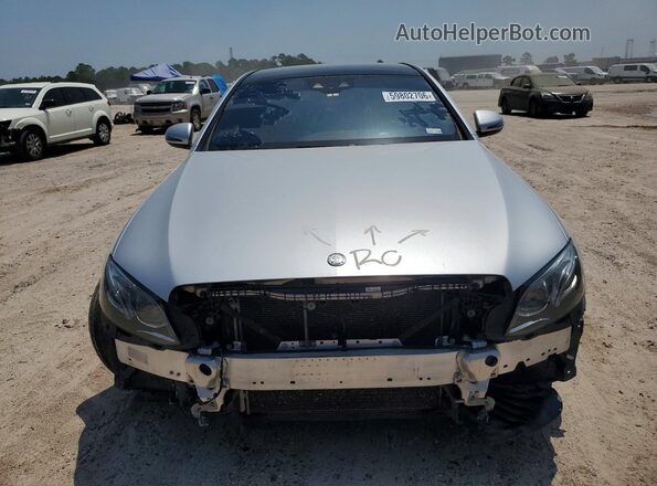 WDDZF4JB9JA354386 2018 MERCEDES-BENZ E Silver წინა ხედი