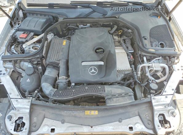 WDDZF4JB9JA354386 2018 MERCEDES-BENZ E Silver უკანა სალონის ხედი