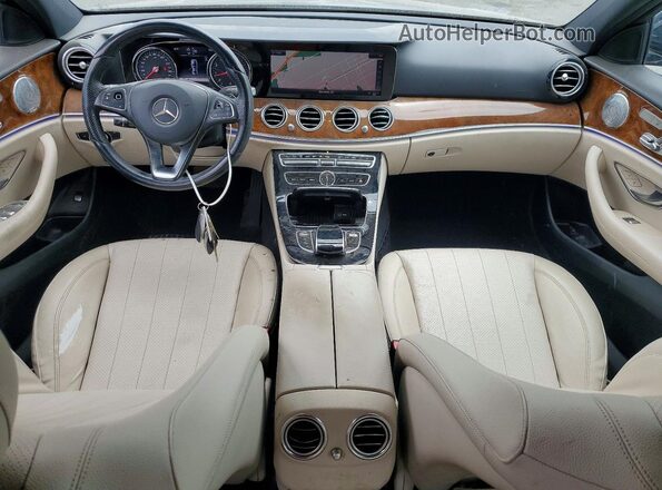 WDDZF4JB9JA456769 2018 MERCEDES-BENZ E Blue წინა პანელის ხედი